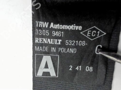 Front left seatbelt RENAULT TWINGO II (CN0_) 1.5 dCi (CN0E) | BP37652416I26 - Image 5
