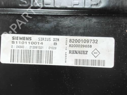 Engine control unit (ECU) RENAULT CLIO II (BB_, CB_) 1.4 16V (B/CB0P, BB13) | BP23841022M57 