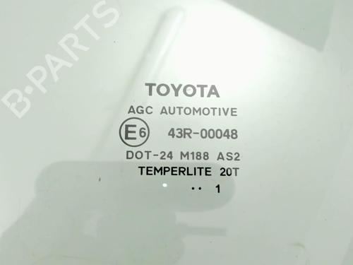 Rear left door window TOYOTA YARIS (_P13_) 1.4 D (NLP130_, NLP130) | BP20469350C20 