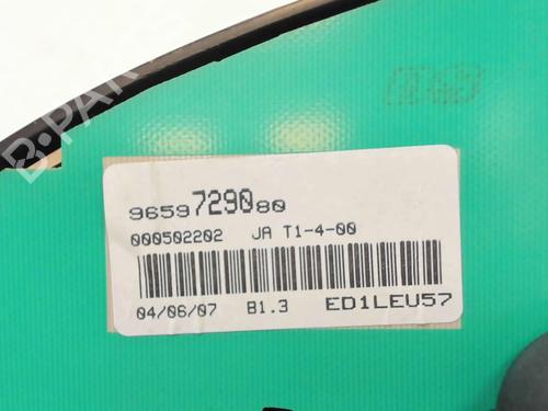 Instrument cluster PEUGEOT 206 Hatchback (2A/C) 1.4 HDi eco 70 | BP20397918C47 