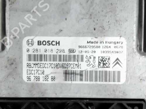 Engine control unit (ECU) CITROËN BERLINGO Box Body/MPV (B9) 1.6 HDi / BlueHDi 75 | BP27091813M57 - Image 2