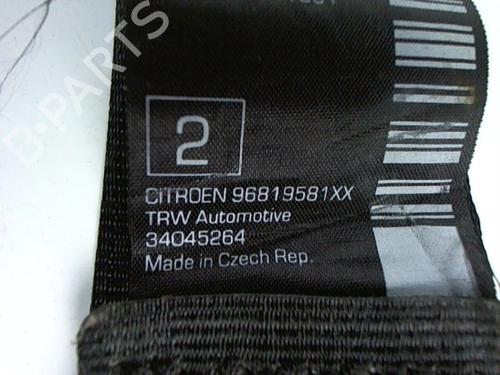 Used Rear right seatbelt Rear right seatbelt CITROËN DS3 (SA_) 1.6 HDi 110 (112 hp) 20392729 20392729