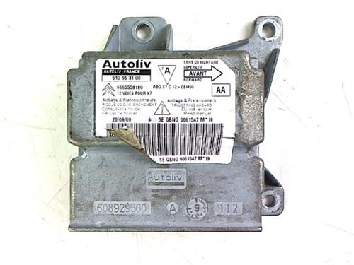 Used ECU airbags ECU airbags CITROËN C5 III Break (RW_) 2.0 HDi 140 (140 hp) 20402489 20402489