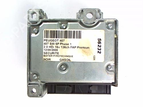 ECU airbags PEUGEOT 407 SW (6E_, 6D_) 2.0 HDi 135 | BP20404072M53 