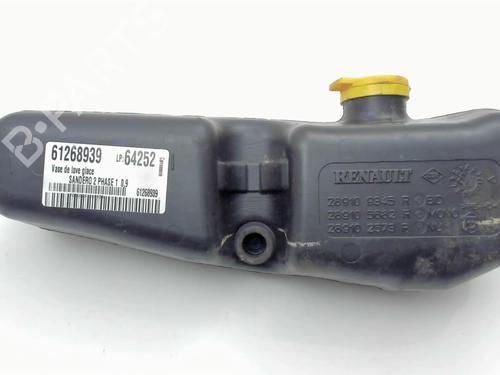Windscreen washer tank DACIA SANDERO II TCe 90 (B8M1, B8MA, B8AC) | BP20470057C113 