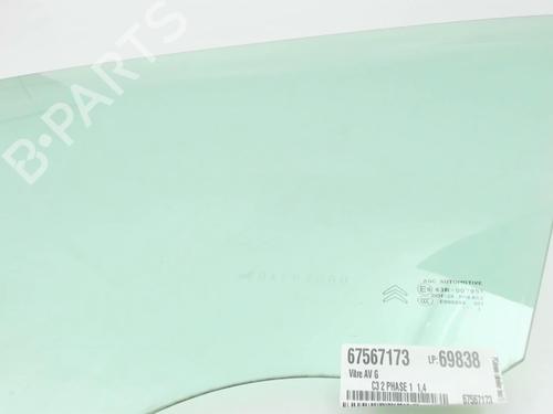 Front left door window CITROËN C3 II (SC_) 1.4 HDi 70 (SC8HZC, SC8HR0, SC8HP4) | BP20402046C18 