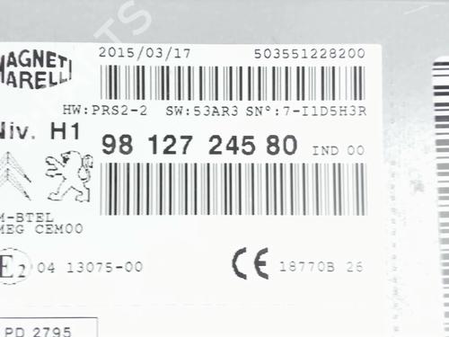 Radio CITROËN C4 II (NC_) 1.6 HDi 90 | BP36757245E6  - Image 7