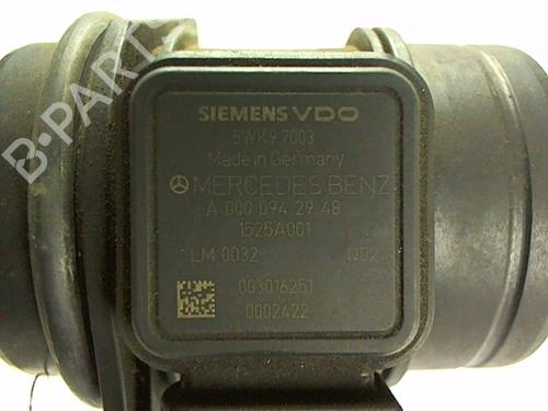 Mass air flow sensor MERCEDES-BENZ B-CLASS Sports Tourer (W245) B 180 CDI (245.207) | BP20414971M95 