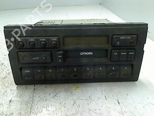 Used Radio Radio CITROËN XANTIA (X1_, X2_) 1.9 Turbo D (90 hp) 21229606 21229606