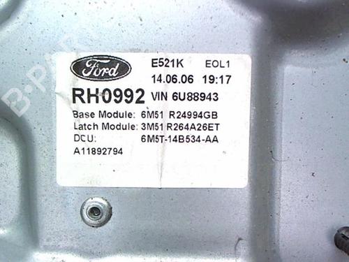 Rudehejsemekanisme Højre bagtil FORD FOCUS C-MAX (DM2) 1.8 | BP20415432C25 