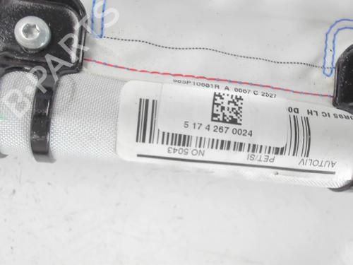Used Left curtain airbag RENAULT SCÉNIC III (JZ0/1_) 1.5 dCi (110 hp) 20423769