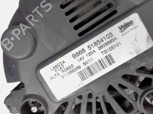 Used Alternator Alternator FIAT PUNTO EVO (199_) 1.3 D Multijet (199AXC1A, 199BXC1A, 199AXT1A, 199BXT1A) (75 hp) 20443107 20443107
