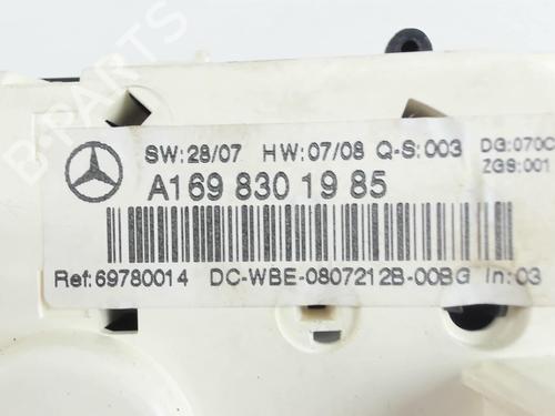Climate control MERCEDES-BENZ B-CLASS Sports Tourer (W245) B 180 CDI (245.207) | BP20464942I5 