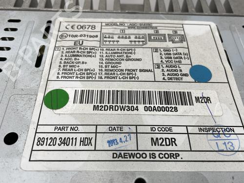 Radio SSANGYONG KORANDO (CK) 2.0 e-XDi | BP25341733E6 - Image 3