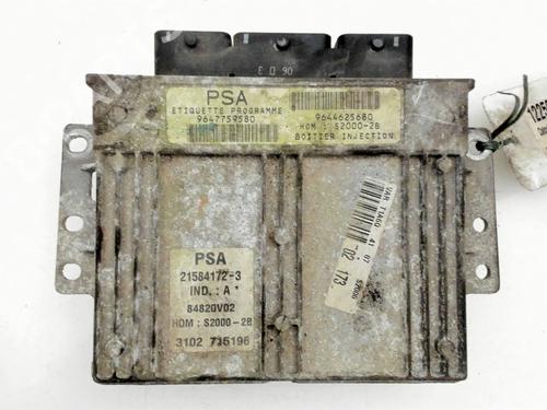 Used Engine control unit (ECU) Engine control unit (ECU) PEUGEOT 206 Hatchback (2A/C) 1.4 i (75 hp) 33701795 33701795