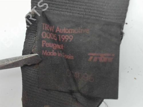 Used Rear right seatbelt Rear right seatbelt 21237176 21237176