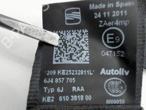 Venstre foran beltestrammer SEAT IBIZA IV (6J5, 6P1) 1.2 TDI | BP29921740C87 