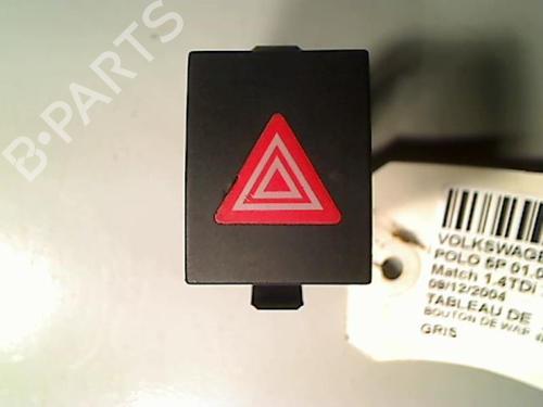 Used Warning switch VW POLO (9N_, 9A_) 1.4 TDI (75 hp) 20472574