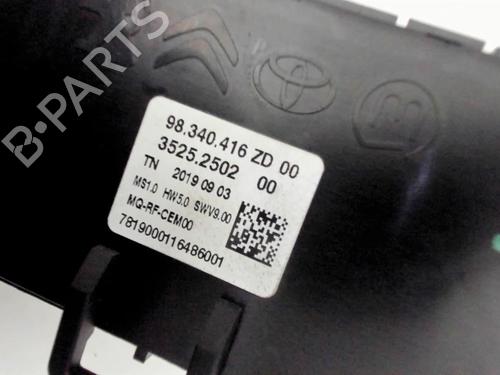 Used Climate control Climate control PEUGEOT PARTNER Box Body/MPV (K9) 1.5 BlueHDI 130 (131 hp) 23968362 23968362