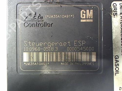 ABS pump OPEL ASTRA H (A04) 1.9 CDTI (L48) | BP20412893M43 