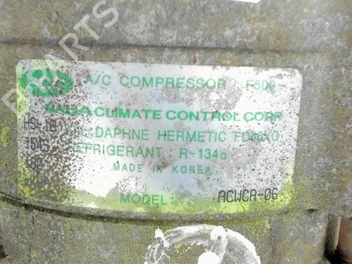 AC compressor HYUNDAI TERRACAN (HP) 2.9 CRDi 4WD | BP20391506M34 