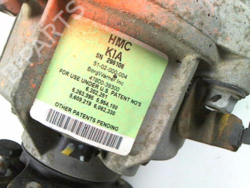 Rear differential HYUNDAI SANTA FÉ II (CM) 2.2 CRDi 4x4 | BP20402842M24 
