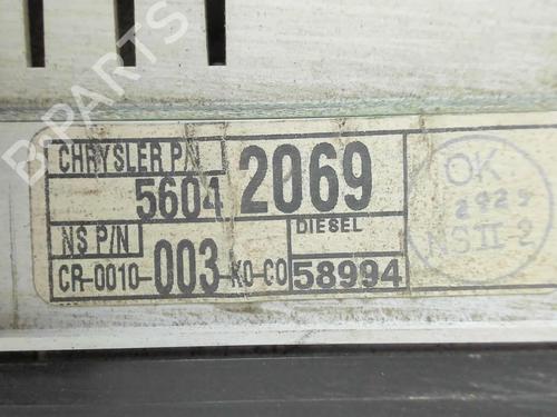 Used Instrument cluster Instrument cluster JEEP GRAND CHEROKEE I (ZJ, ZG) 2.5 TD 4x4 (Z) (115 hp) 21233565 21233565