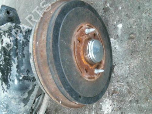 Rear axle CITROËN NEMO Box Body/MPV (AA_) 1.4 HDi | BP20457417M2 