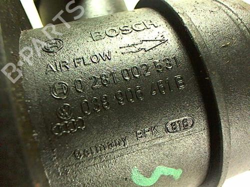 Mass air flow sensor VW TRANSPORTER T5 Van (7HA, 7HH, 7EA, 7EH) 1.9 TDI | BP20404038M95 