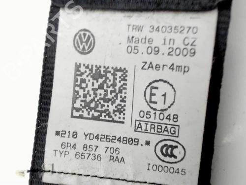 Front right seatbelt VW POLO V (6R1, 6C1) 1.6 TDI | BP31362866I25