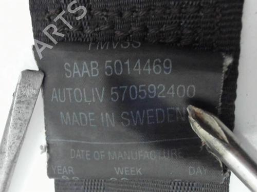 Høyre foran beltestrammer SAAB 9-3 (YS3D) 2.2 TiD | BP20446849C88 