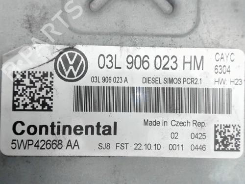 Engine control unit (ECU) VW GOLF VI (5K1) | BP33701842M57 - Image 3