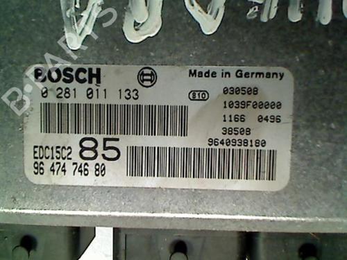 Engine control unit (ECU) LANCIA PHEDRA (179_) 2.2 JTD (179AXC1A) | BP20456157M57 