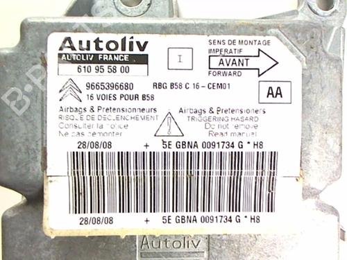 ECU airbags CITROËN C4 Grand Picasso I (UA_) 2.0 HDi 138 | BP20467101M53 