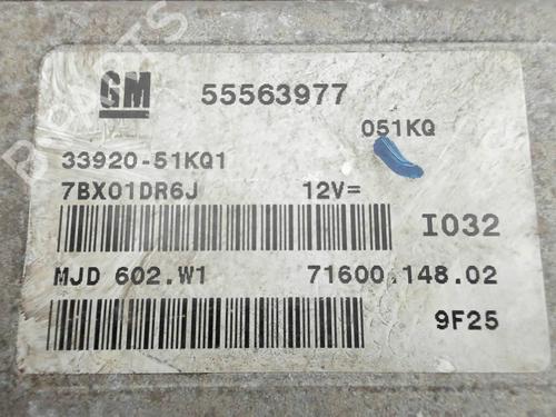 Engine control unit (ECU) OPEL AGILA B (H08) 1.3 CDTI (F68) | BP38101231M57 - Image 5