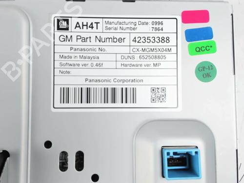 Multifunctionele display OPEL MOKKA / MOKKA X (J13) 1.6 CDTI (_76) | BP30547955C48