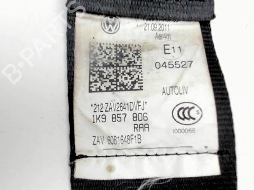 Rear right seatbelt VW GOLF VI Variant (AJ5) 1.6 TDI | BP26666639I28 - Image 2