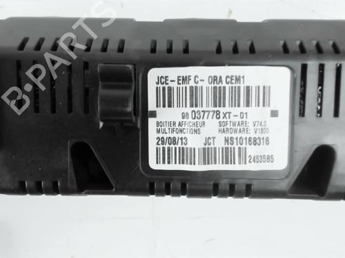 Used Display monitor Display monitor CITROËN C3 II (SC_) 1.2 VTi 82 (82 hp) 25926788 25926788