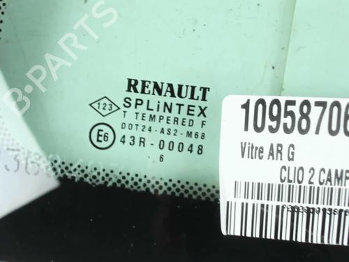 Rear left door window RENAULT CLIO II (BB_, CB_) 1.5 dCi (B/C2J) | BP27838384C20 