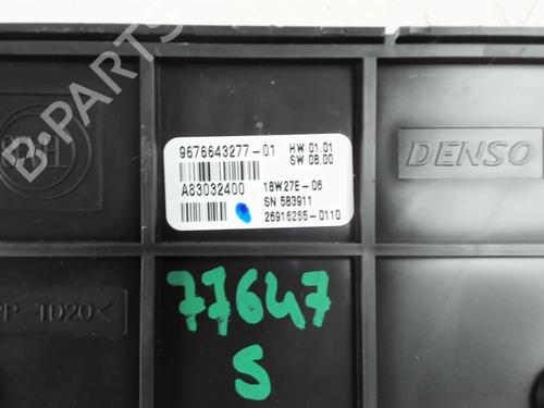 Climate control PEUGEOT PARTNER Box Body/MPV 1.6 BlueHDi 100 | BP32138738I5 