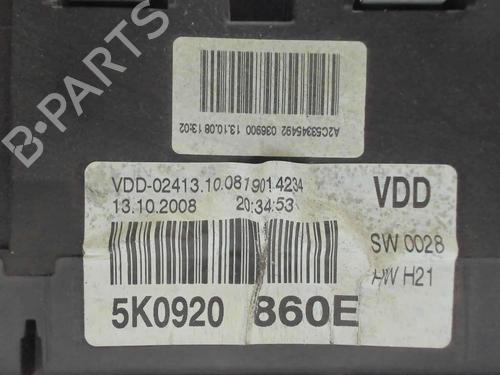 Instrument cluster VW GOLF VI (5K1) 2.0 TDI | BP33439229C47 - Image 4