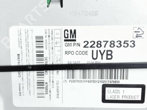 Radio OPEL MERIVA B MPV (S10) 1.7 CDTI (75) | BP23778703E6 