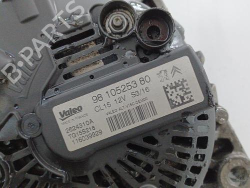 Used Alternator Alternator PEUGEOT 308 II (LB_, LP_, LW_, LH_, L3_) 1.6 HDi 100 (99 hp) 20465175 20465175