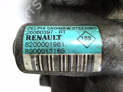 Used Steering pump Steering pump RENAULT LAGUNA I (B56_, 556_) 1.9 dCi (B56W) (107 hp) 20462007 20462007