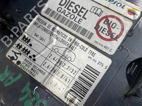 Fuel flap SEAT ALTEA (5P1) 1.9 TDI | BP27257976C131 