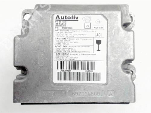 Used ECU airbags RENAULT LAGUNA III (BT0/1) 2.0 dCi (BT07, BT0J, BT14, BT1A, BT1S) (131 hp) 24473753