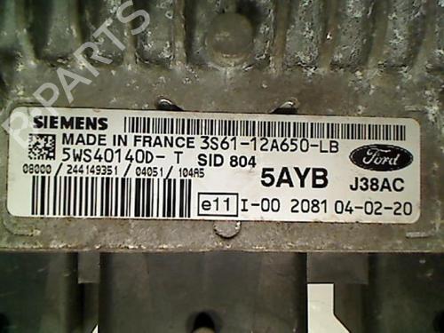 Engine control unit (ECU) FORD FIESTA V (JH_, JD_) 1.6 16V | BP20456139M57