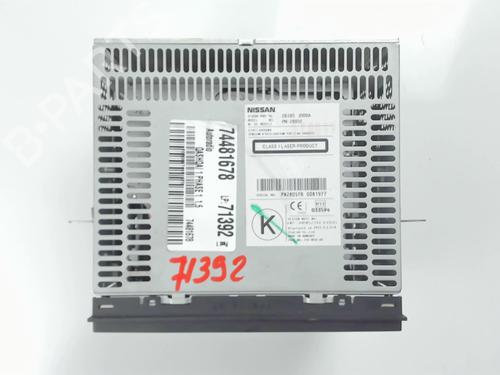 Radio NISSAN QASHQAI / QASHQAI +2 I (J10, NJ10, JJ10E) 1.5 dCi | BP20405422E6 