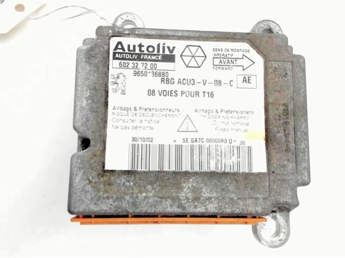 Used ECU airbags PEUGEOT 206 CC (2D) 1.6 16V (2DNFUF, 2DNFUR) (109 hp) 27409221