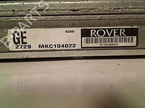 Engine control unit (ECU) ROVER 200 II Hatchback (RF) 214 Si | BP20410969M57 
